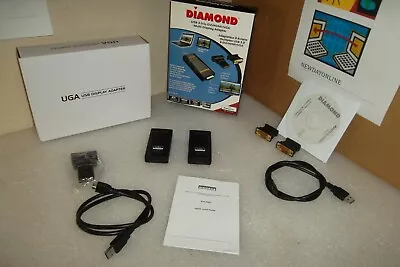 Diamond BVU3500 USB 3.0 To DVI/HDMI/VGA Multi-Display Adapter 1080p DisplayLink • $45