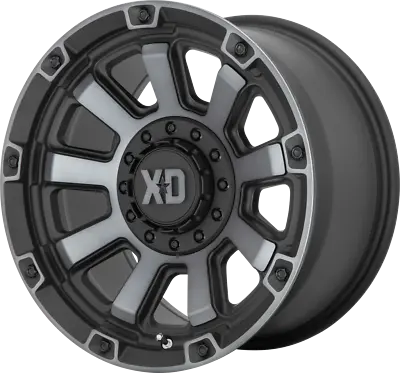 4- 17 Inch Gray Black Wheels Rims XD Gauntlet XD852 Ford Bronco 6 Lug17x9  0mm • $1388