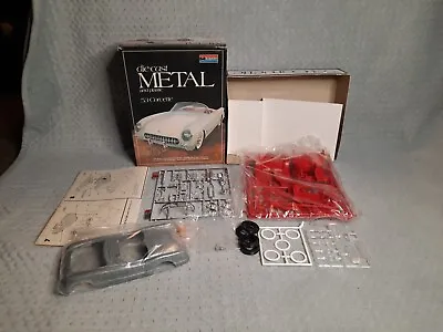Monogram Die-Cast Metal And Plastic 53 Corvette Model Car 6100 OPEN BOX COMPLETE • $11.99