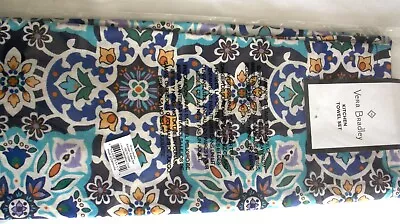 Vera Bradley LISBON MEDALLION COOL SET OF 2 COTTON DISH TOWELS NWT • $19