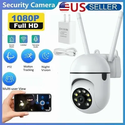 1080P IP Camera Wireless WIFI Outdoor CCTV HD PTZ Smart Home Security IR Cam US • $15.99