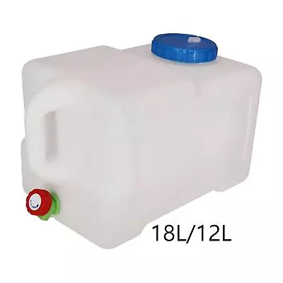 Water Container Water Canister Water Bucket With Spigot Drink Dispenser For • $28.86