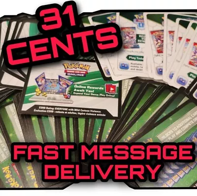 Pokemon TCG Online Codes *Select Your Set* **FAST MESSAGE DELIVERY** • $0.99