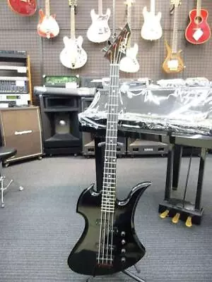 B.C.Rich  Mockingbird Electric Bass Guitar Black Shipping From Japan Edition  • $539