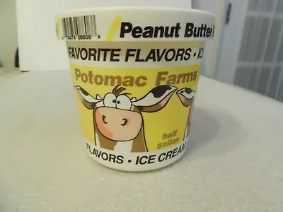 Vintage Empty Ice Cream 1/2 Gallon Container-Potomac Farms-Out Of Business • $9.99