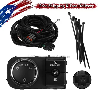 Fog Light Wiring Harness & Switch Kit 25858705 For Chevrolet Silverado 1500 GMC • $31.06