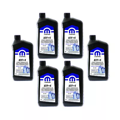 DODGE RAM JEEP Automatic Transmission Fluid Mopar ATF+4 68218057AC 6-quart • $69.25