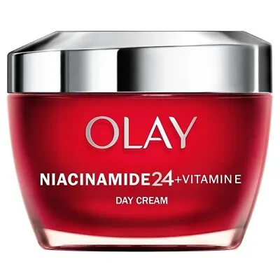 Olay Niacinamide 24 + Vitamin E Day Face Cream 50ml • £10.62