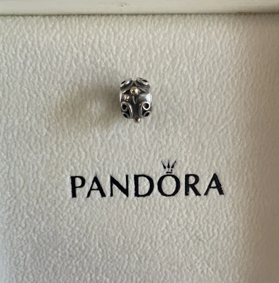 $30 • Buy Genuine Pandora Two Tone  Florentine  Charm #790265 - Retired 