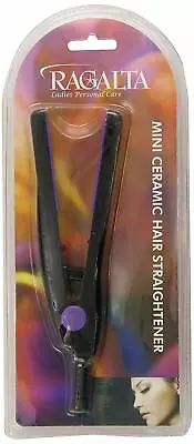 Ragalta Mini Hair Straightener 1/2-Inch Tourmaline Ceramic Flat Iron Travel Lron • $14.99