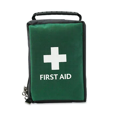 Vehicle / Travel / Holiday / Car First Aid Kit In Soft Bag With Carry Handle • £12.99