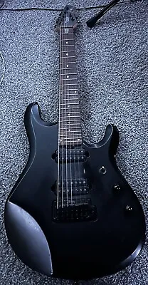 Sterling By Music Man JP70NB-SBK/R 7-String Electric Guitar - Black • $300