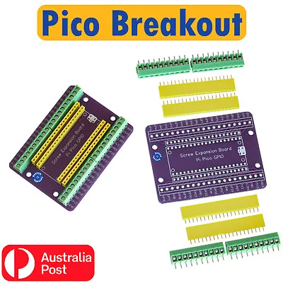 $10.10 • Buy Raspberry Pi Pico Expansion Board GPIO Terminal Breakout Adapter