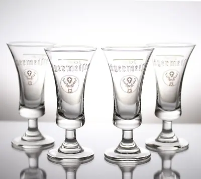 Set Of 4 Vintage Jagermeister Shot Glasses Jägermeister • £14.99