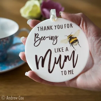 £7.95 • Buy Thank You For Bee-ing Like A Mum To Me Mother's Day Plaque Cute Ornament Gift