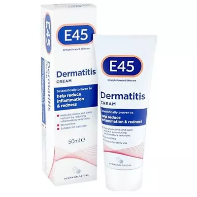 E45 Dermatitis Cream 50ml New And Boxed 07/2026 • £9.40