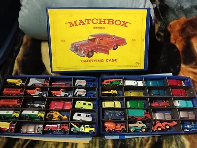 Lot Of Vintage Cars  Matchbox  Series Case • $199.99