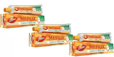 DABUR Meswak Toothpaste 300 Gm (100 Gm X 3 Pack) Free Shipping Worldwide • $26.19