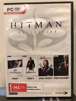 Ultimate Hitman Collection Game PC DVDROM (Hitman I II Contracts Blood Money) • $55