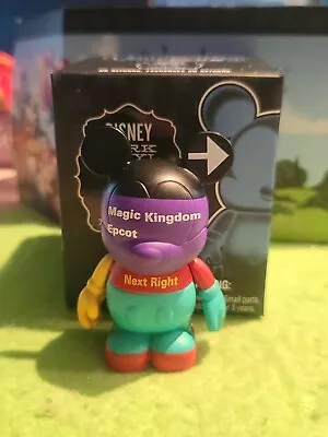 DISNEY Vinylmation 3  Park Set 6 With Box Magic Kingdom Sign • $21.99