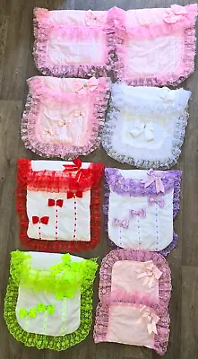 Dolls Pram Quilt And Matching Pillow Bed Buggy Stroller Car Seat Baby Cot • £12.99