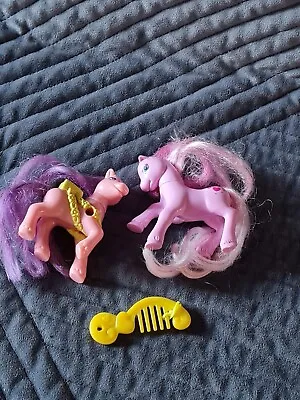 My Little Pony X 2 Mc Donalds Hasbro Toys Pony 1999 • £6.90