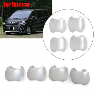 4x Chrome Side Car Door Handle Bowl Cover Trim For Toyota Noah Voxy R80 18 -2020 • $20.16