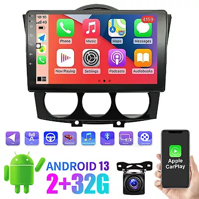 9'' For Mazda RX-8 2003-2008 Car Stereo Radio Android 13 Carplay GPS Head Units • $134.06