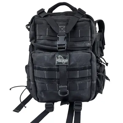 Maxpedition Typhoon Backpack Black 13L With PALS Webbing And Button Lock • $120