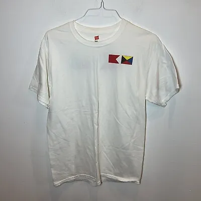 FedEx Bravo Zulu T-Shirt Size M Federal Express White Hanes Collectors • £28.50