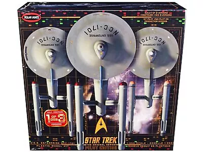 Skill 2 Model Kit U.S.S. Enterprise NCC-1701 Pilot Edition Star Trek 3-in-1 1/3 • $211.30