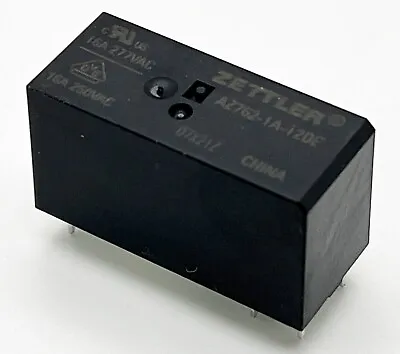 American Zettler Relay AZ762-1A-12DE 6pins 16A SPDT Mini Power Relay 12VDC Coil  • $8.49