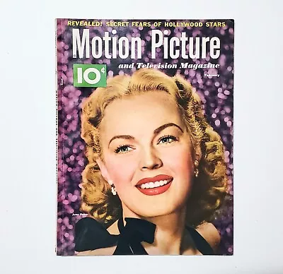 February 1952 JUNE HARVER Vintage Motion Picture And Television Magazine • $8.99