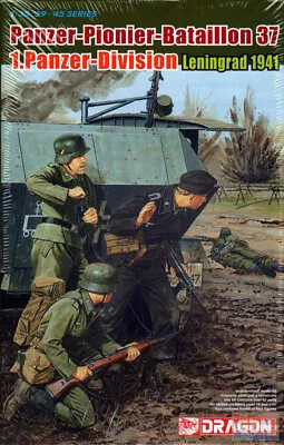 DML6651 1:35 Dragon Panzer-Pionier-Bataillon 37 1.Panzer-Division Leningrad • $38.69