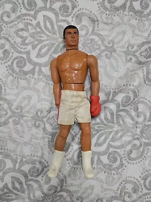 Vintage Muhammad Ali Action Figure Doll Mego 1975 Boxing Action Missing Hand • $25