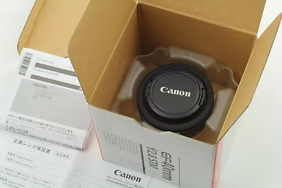 [Unused In Box] Canon EF 40mm F2.8 STM Black AF Pancake Lens From Japan • $309
