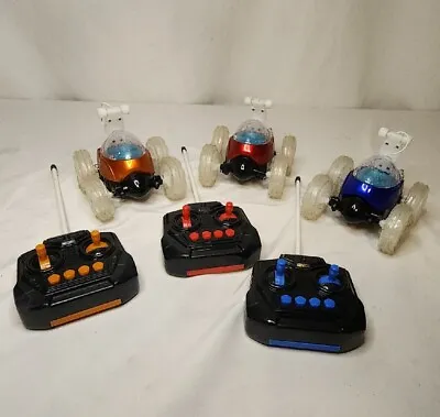 Mindscope Turbo Twister RC Stunt Car Bright Flashing Lights Lot Of 3 Multicolor • $31.60