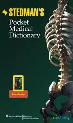 Stedman's Pocket Medical Dictionary - Paperback By Stedman's - GOOD • $4.48