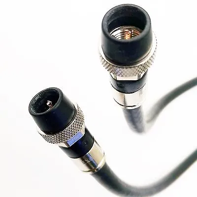 Outdoor Weather Boot RG-6 Coaxial Cable Quad Shield PPC Aqua Seal Connector 3ghz • $17.20