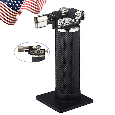 USA GB Gun Dental Butane Gas Micro Torch Burner Welding Soldering Lighter Flame • $19.99