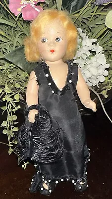 9” Vintage Antique Madame Alexander Adorable Compo 1936 Painted Face Excellent! • $19.99