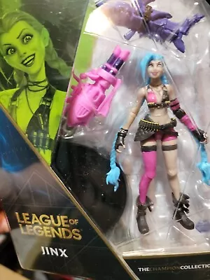 $5 • Buy League Of Legends The Champion Collection 1st Edition Jinx 4  Action Figure New
