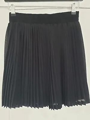 NWT Wheels Dollbaby Sunday Afternoon Skirt Black Pleated Sz. 10 • $60