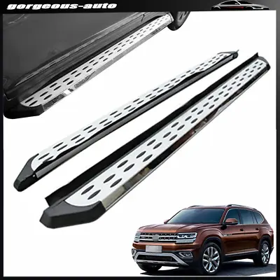 Running Boards Side Steps Pedals Nerf Bar Fits For VW Atlas Teramont 2018-2023 • $309