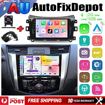 9  Android12 CarPlay Auto Car Stereo GPS Head Unit For Nissan Navara NP300 15-18 • $209.88