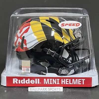 Maryland Terrapins Terps Speed Mini Helmet Riddell NCAA Maryland Pride New! • $39.99