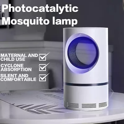 Electric Fly Bug Zapper Mosquito Insect Killer LED Light Trap Pest Control Lamp • $8.99