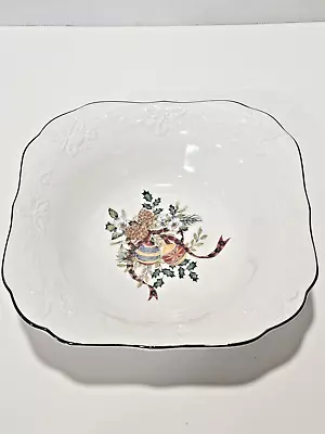 Mikasa Holiday Season Square Bowl DB901 • $22.49