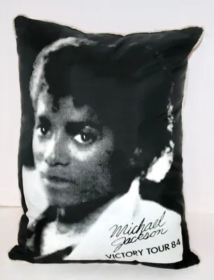 Michael Jackson Vintage Victory Tour 1984 Tapestry Pillow • $129.99