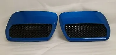 New Take Off 2018-2023  Ford Mustang GT Hood Extractor Vents Velocity Blue • $79.95